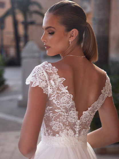 Top de mariée en dentelle de haute qualité