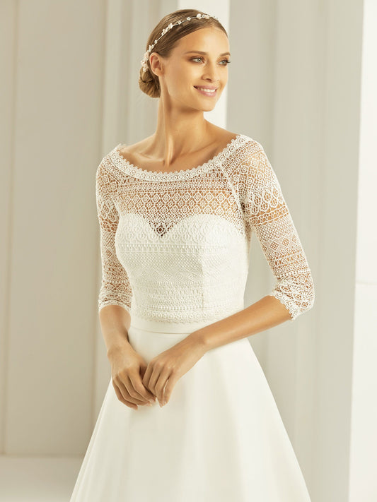 Sur-Top de mariée Bohème dentelle  Boho